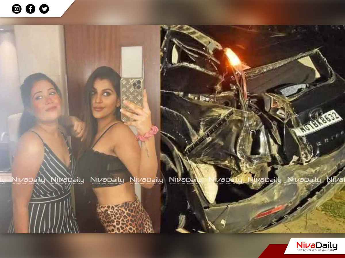 Yashika Anand injured in car accident