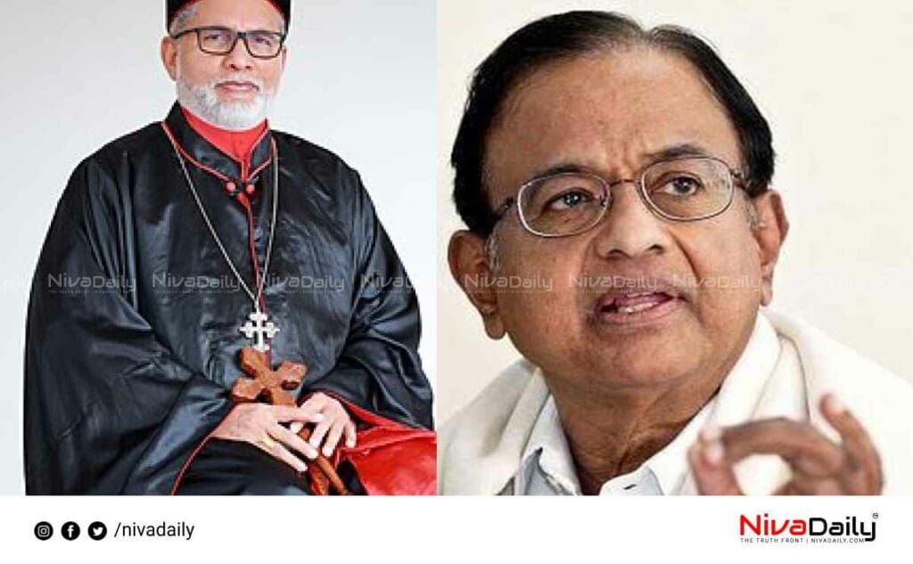 P.Chidambaram against pala bishop