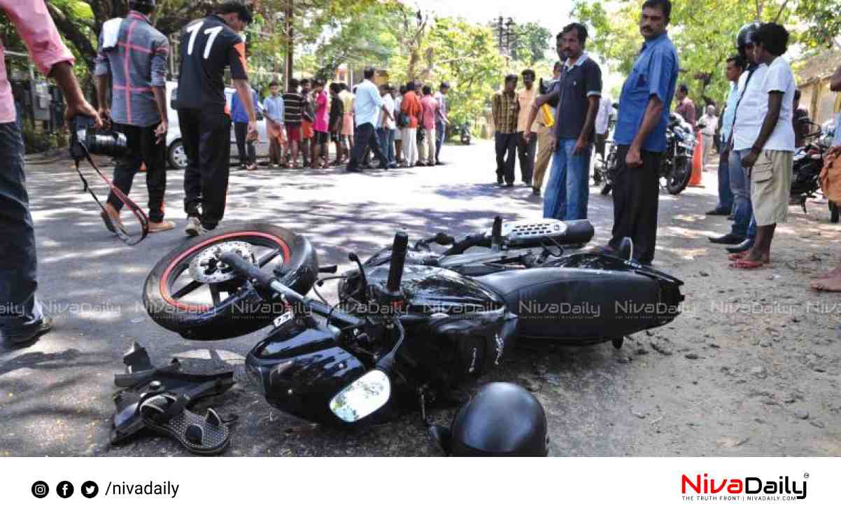 bike accident kochi