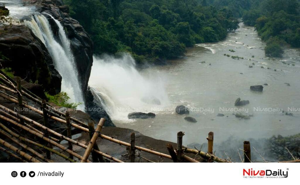 ചാലക്കുടി പുഴയിൽ ജലനിരപ്പ്