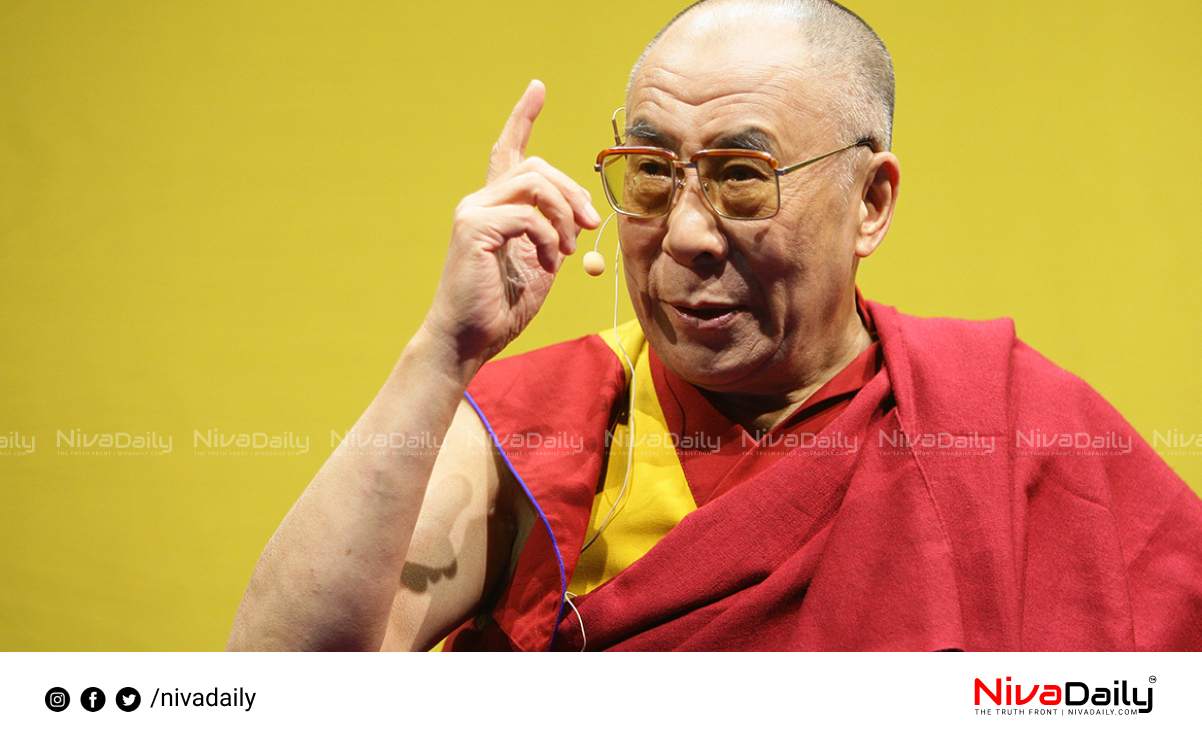 Dalailama flood relif