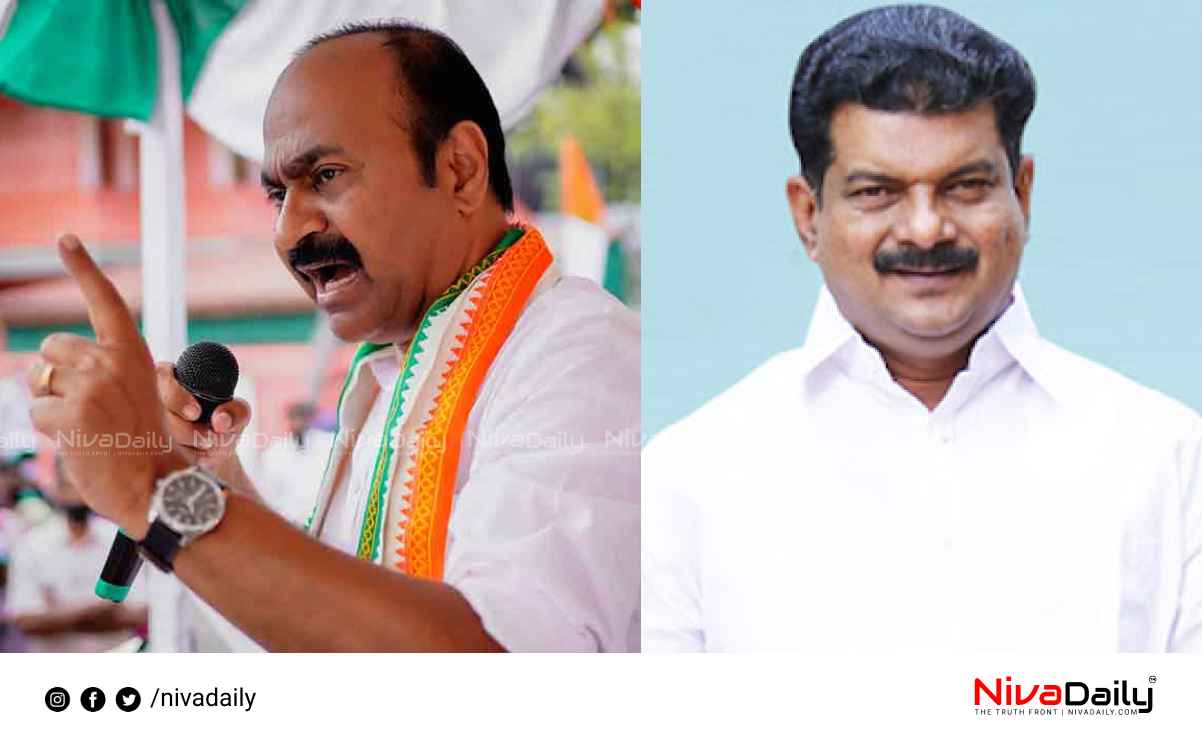 Satheesan against P V Anwar