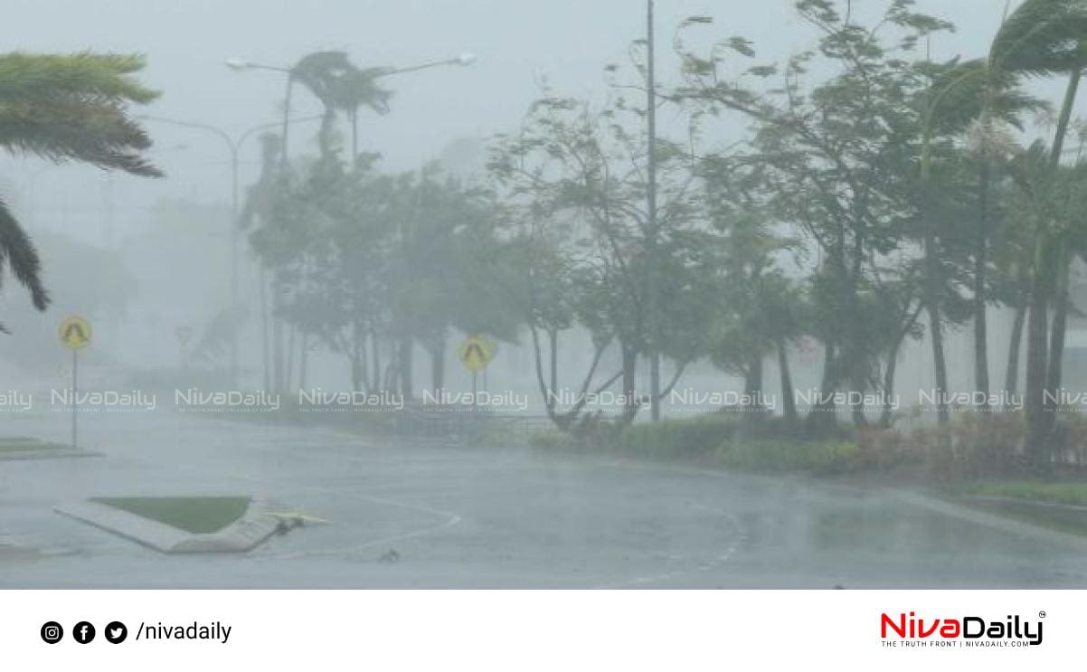 Heavy rain kerala