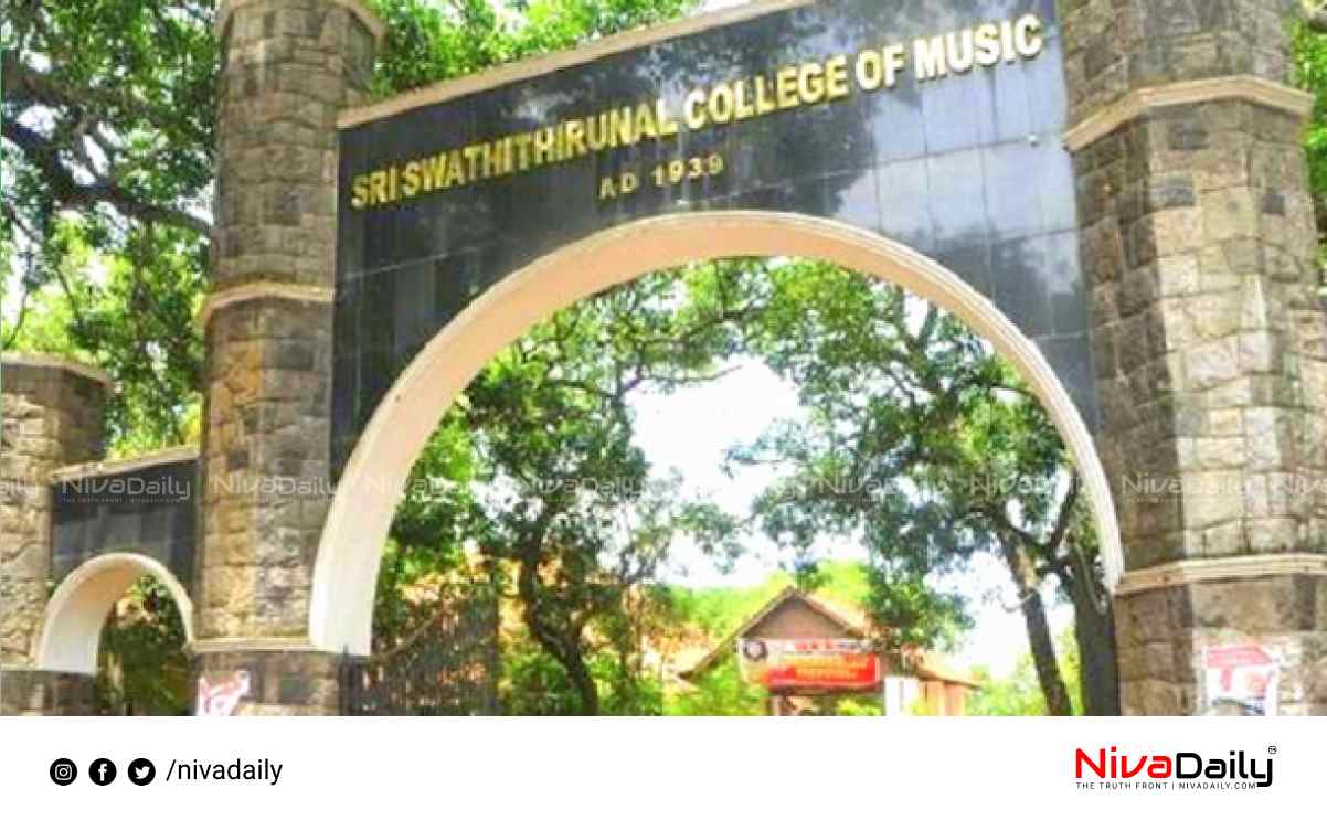 Kerala music college jobs