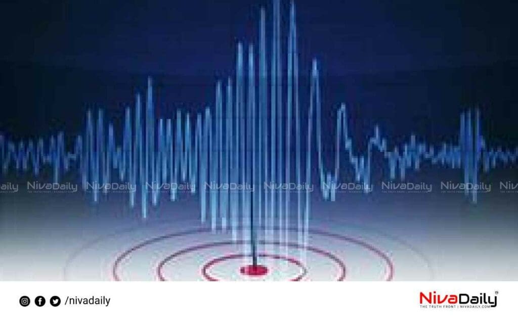 Earthquake in Tamil Nadu.