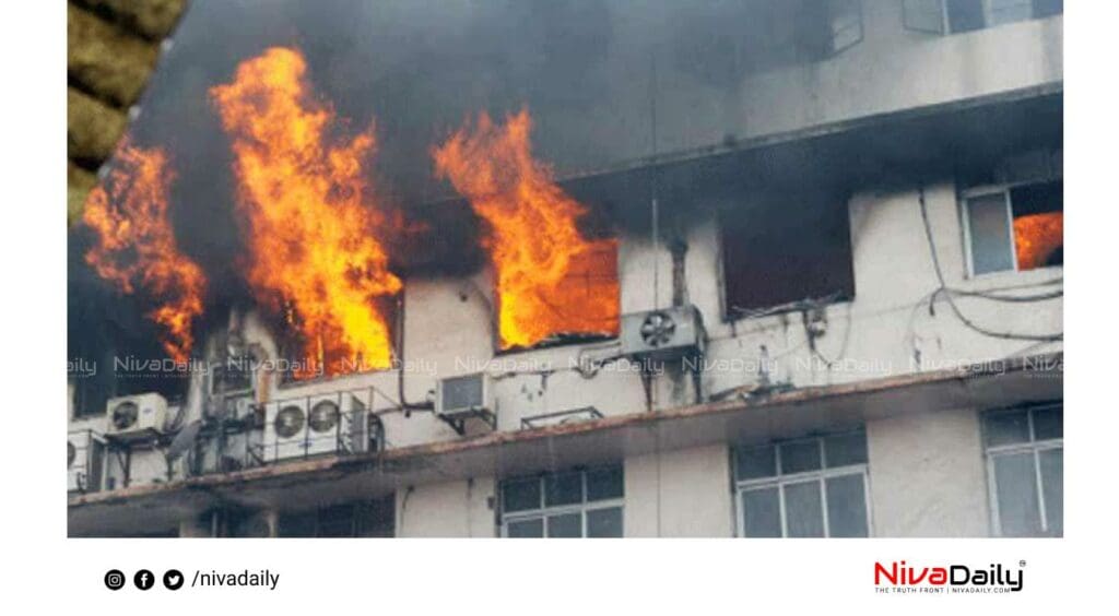 fire accident Maharashtra hospital