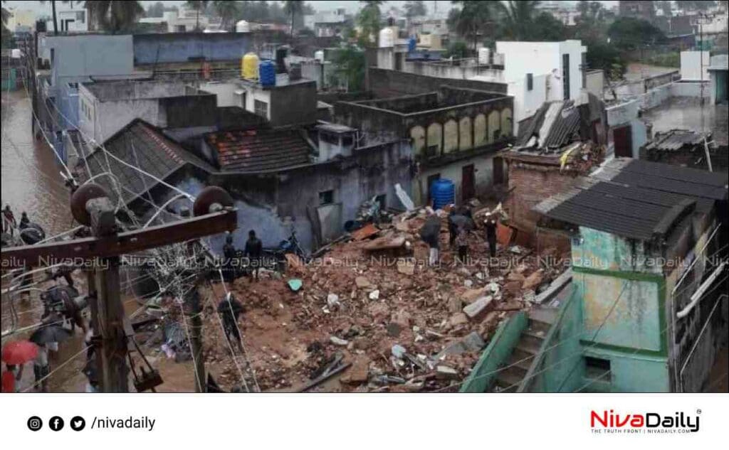 house wall collapsed TamilNadu