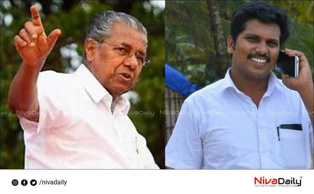 CM with response on CPM local secretary hacked to death in Thiruvalla .