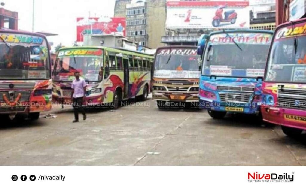 Private bus strike from December 21.