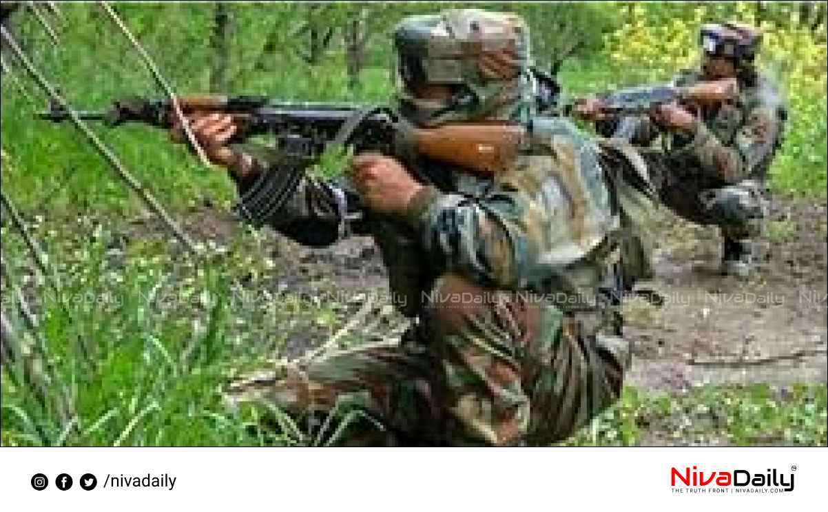 Security forces killed two terrorists during Encounter in Pulwama