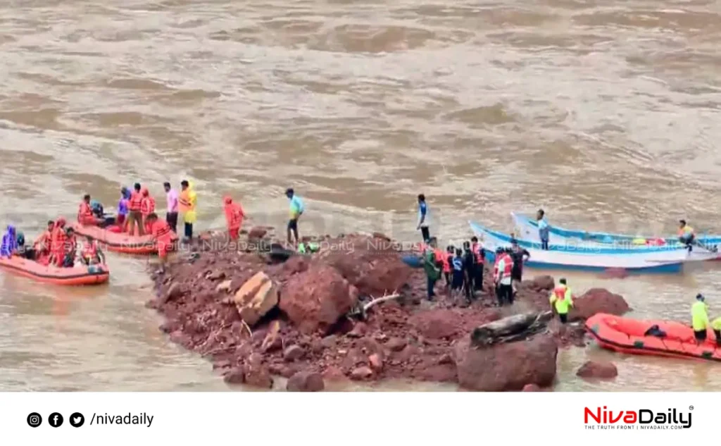 Karnataka landslide rescue operation