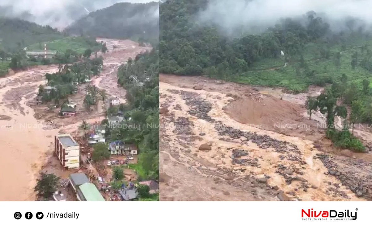 Wayanad landslide rescue operations