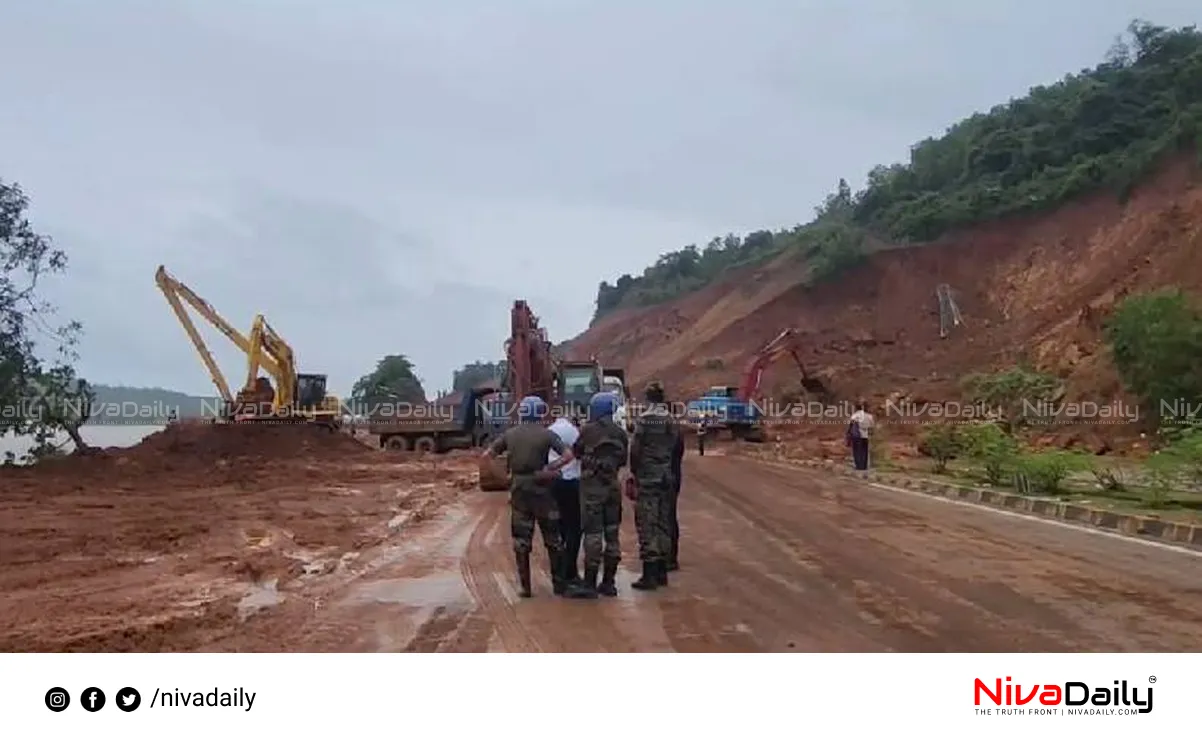 Shirur landslide rescue operation