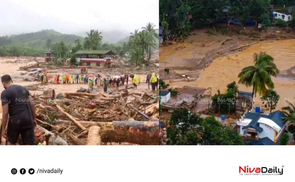 Wayanad landslide relief operations