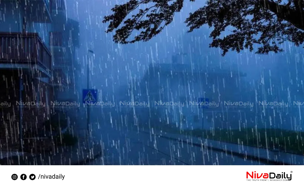 Kerala heavy rainfall alert