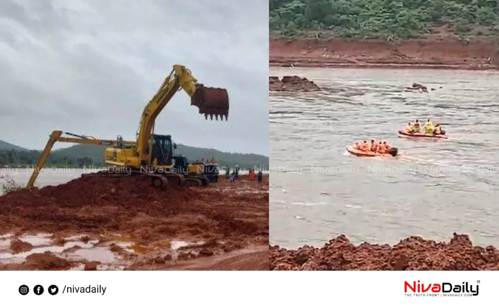 Karnataka landslide truck search