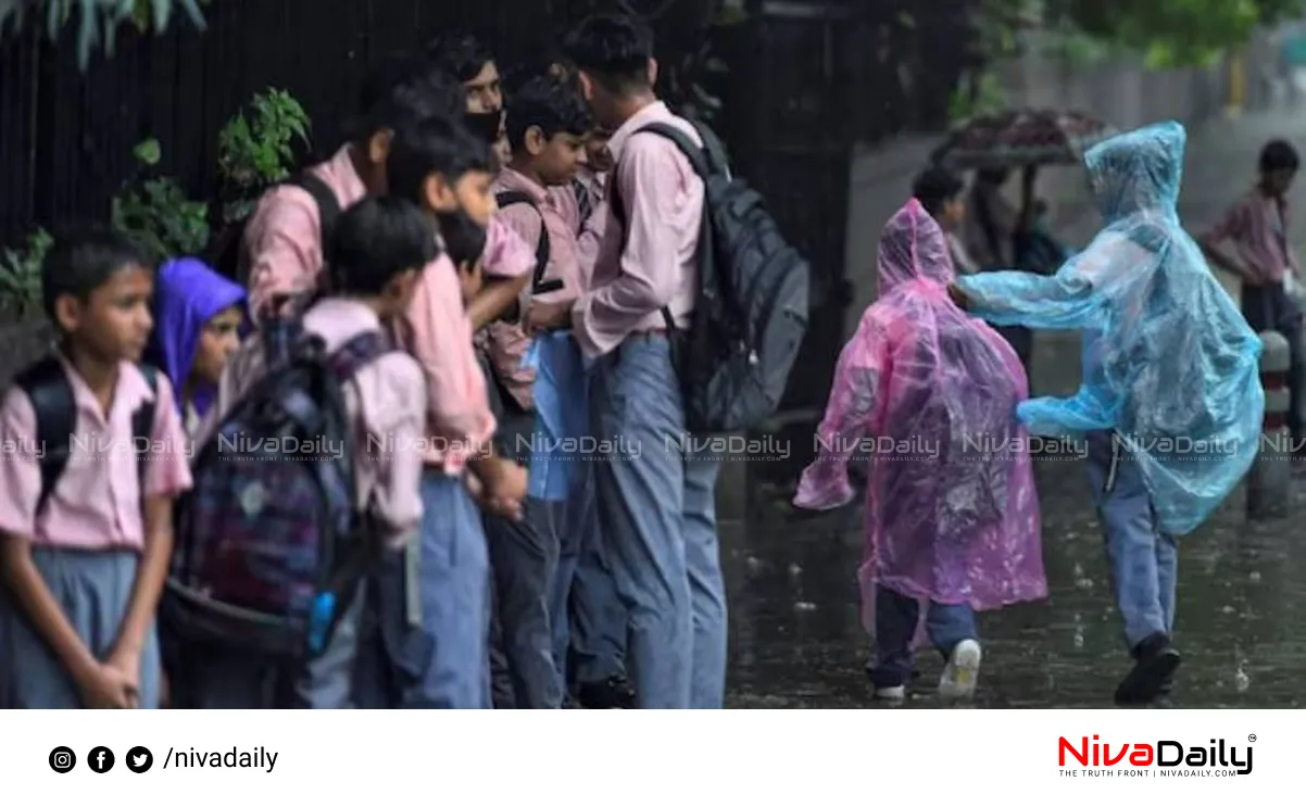 Kerala heavy rains school holiday