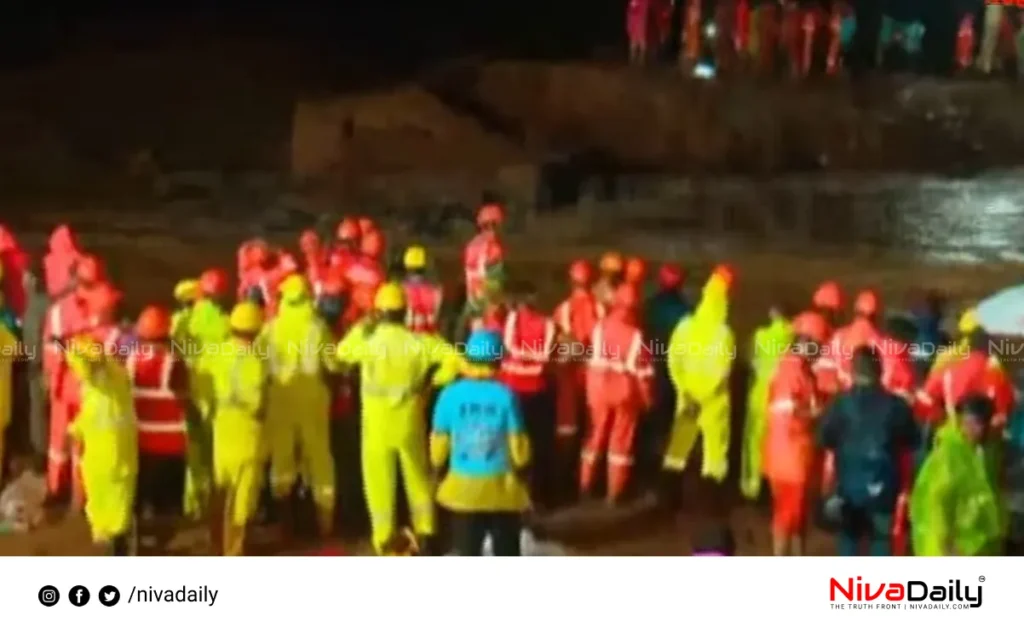 Wayanad landslide rescue