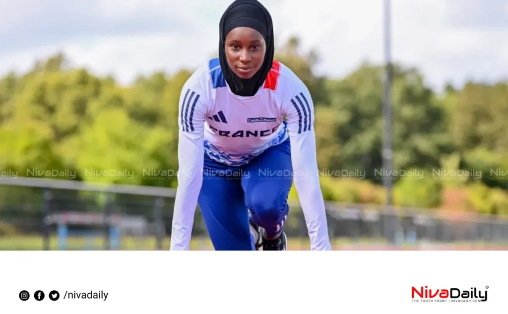 French athlete hijab ban Olympics