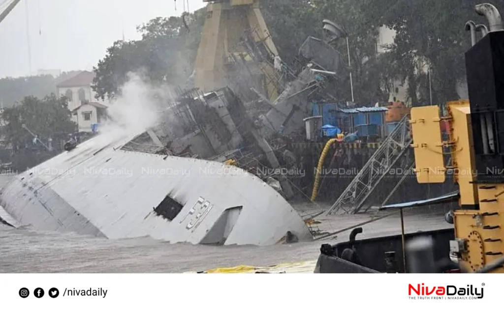 Mumbai naval ship fire