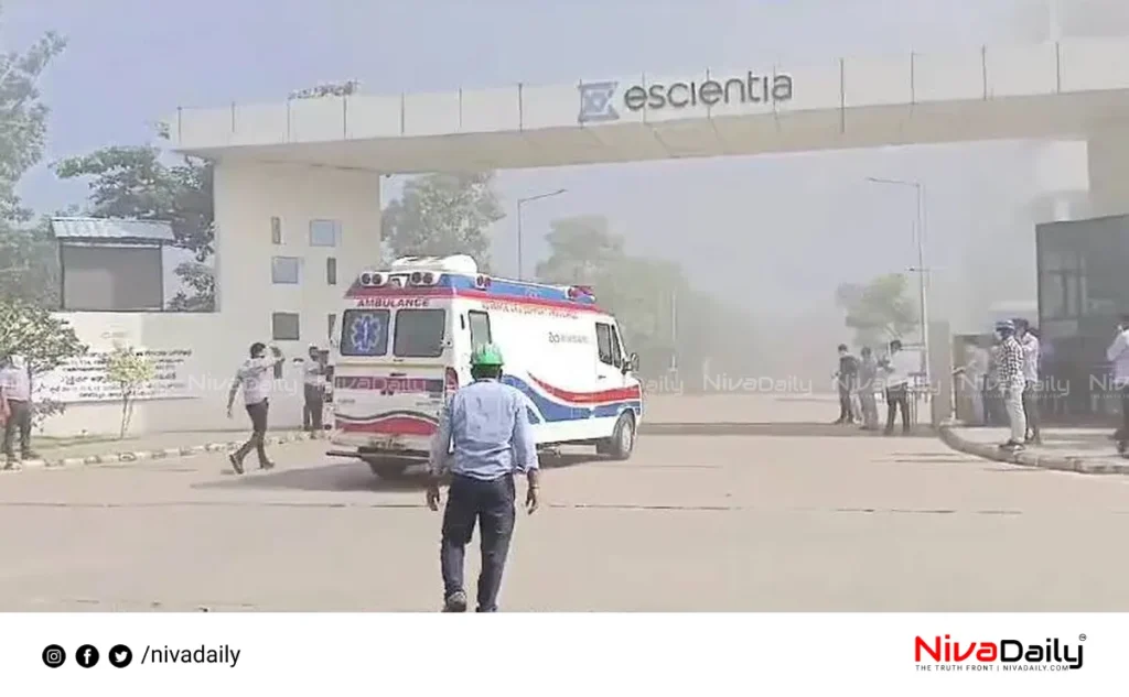 Andhra Pradesh pharma company explosion