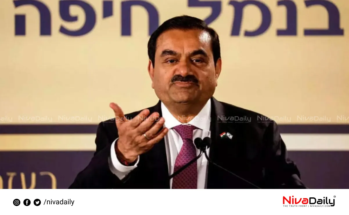 Adani stocks fall, Hindenburg report