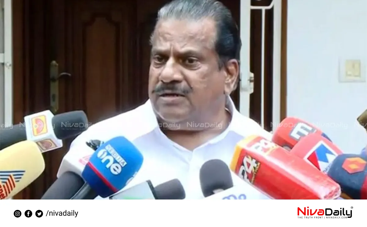 EP Jayarajan LDF convener removal