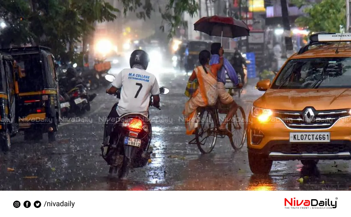 Kerala heavy rainfall alert