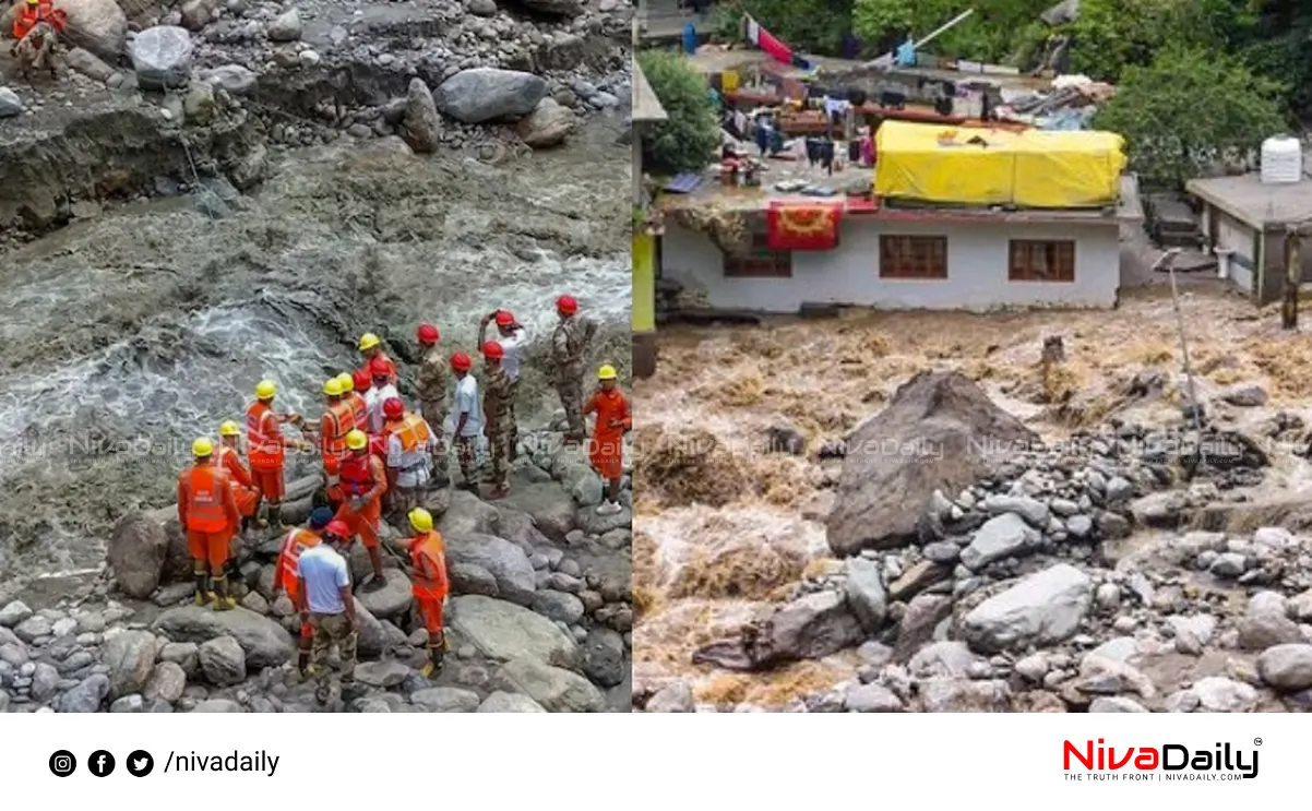 Uttarakhand Himachal Pradesh cloudburst rescue