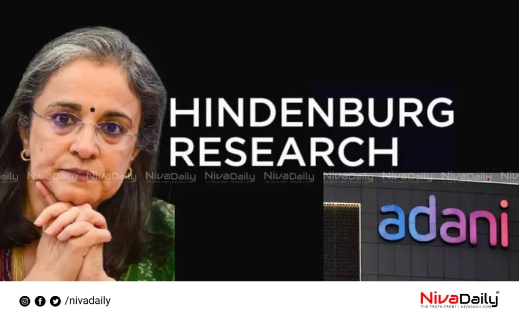 Adani Controversy, Hindenburg, Madhavi Buch