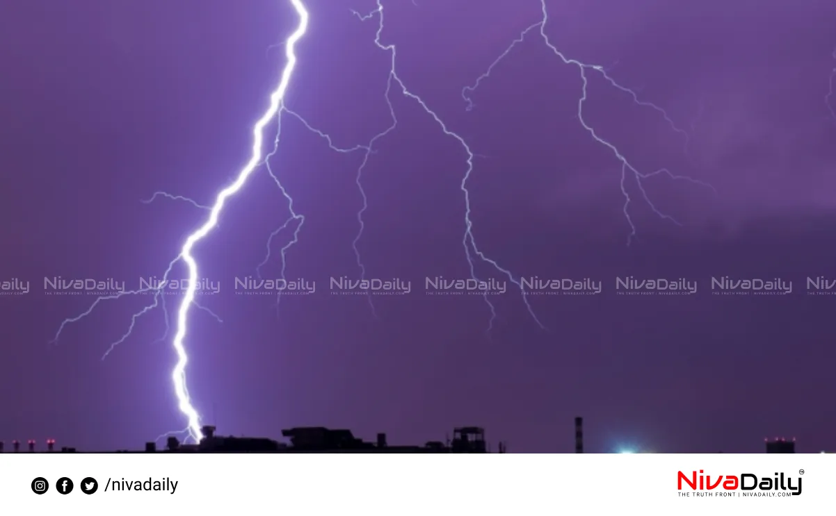 Lightning deaths in India