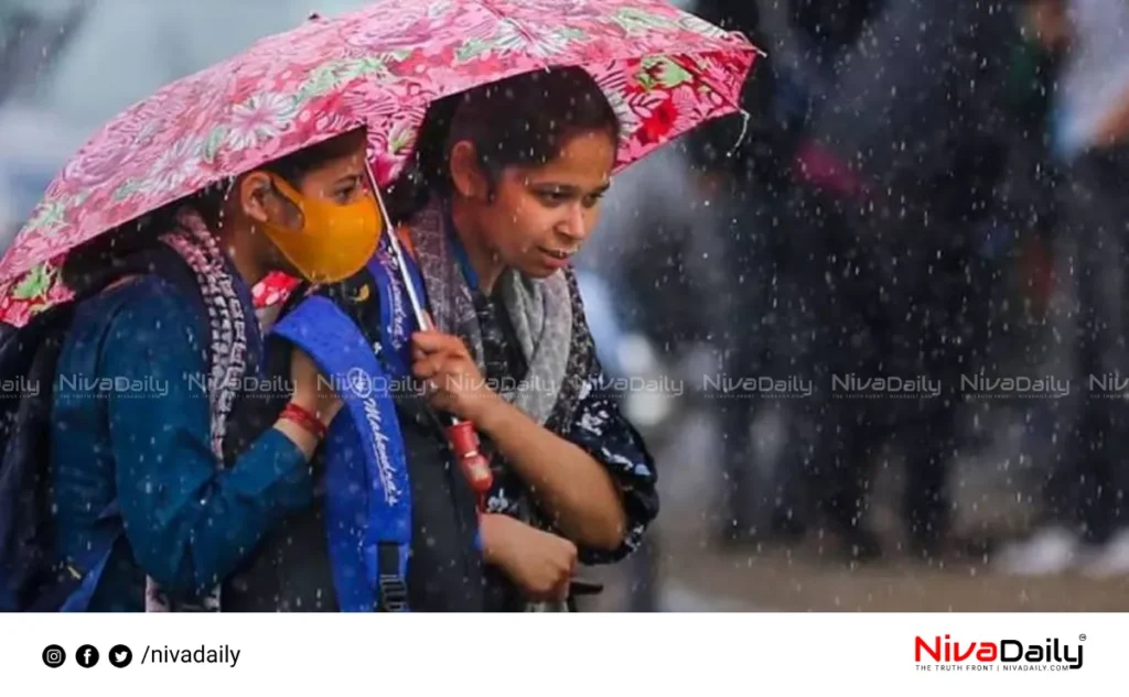 Kerala heavy rainfall warning