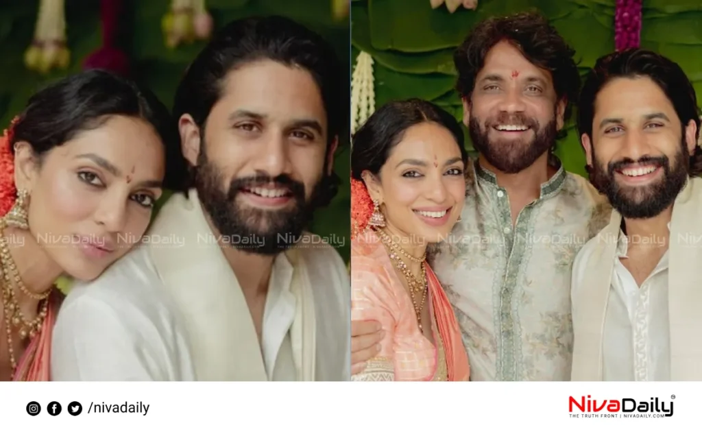 Naga Chaitanya Sobhita Dhulipala Engagement