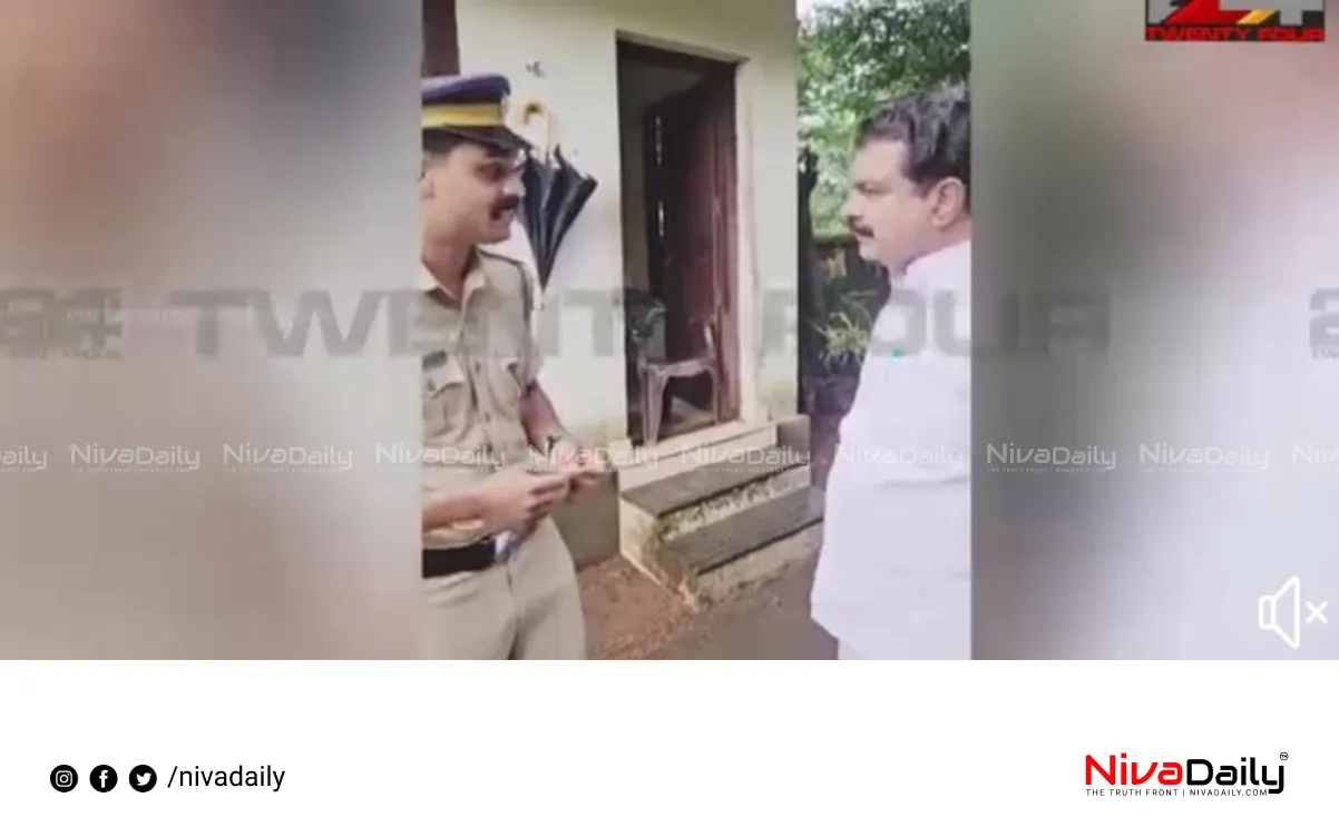 P.V. Anwar MLA Malappuram SP controversy