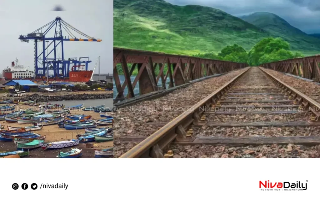 Vizhinjam port rail line