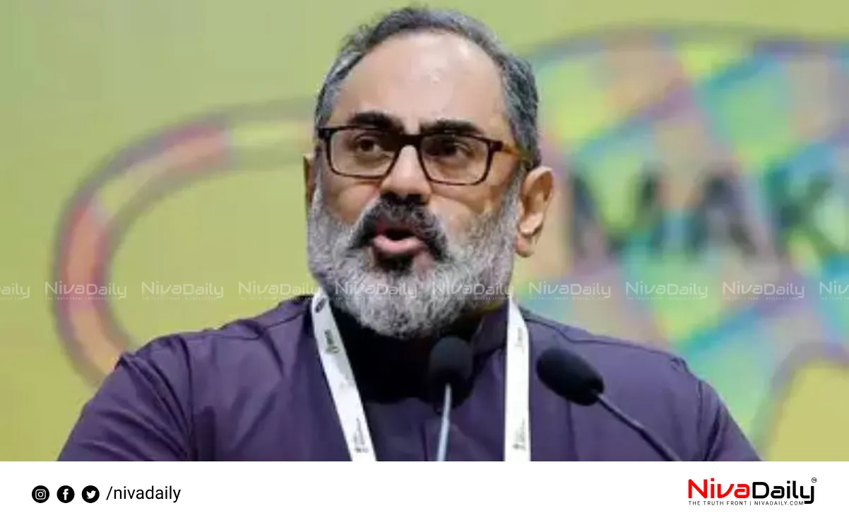 Rajeev Chandrashekhar film industry safety