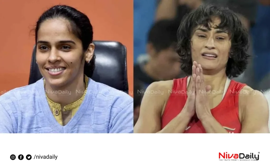 Saina Nehwal Vinesh Phogat Olympic disqualification