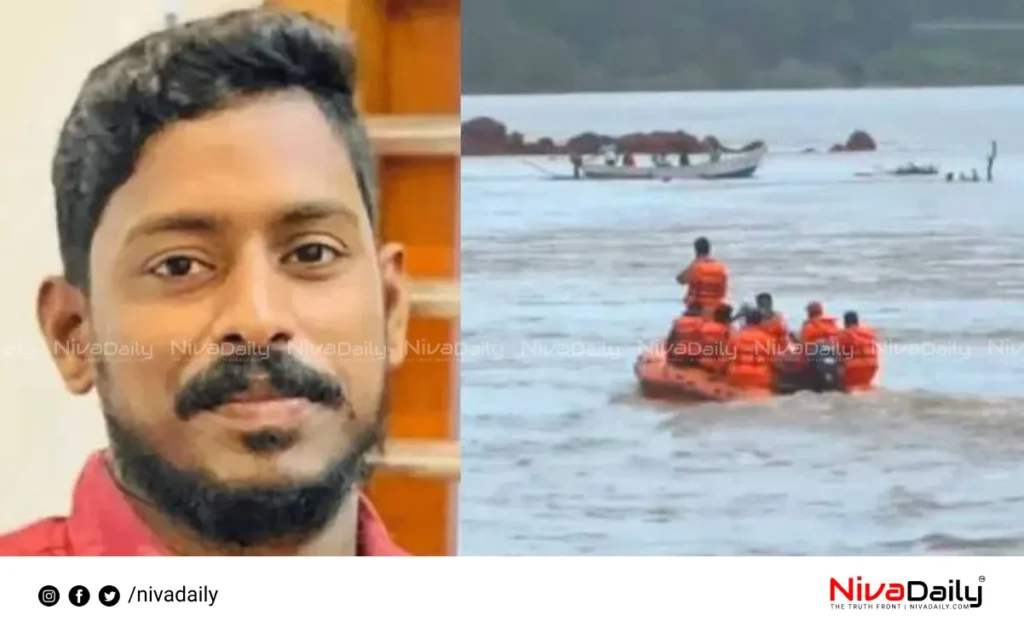 Shirur landslide missing Malayali driver