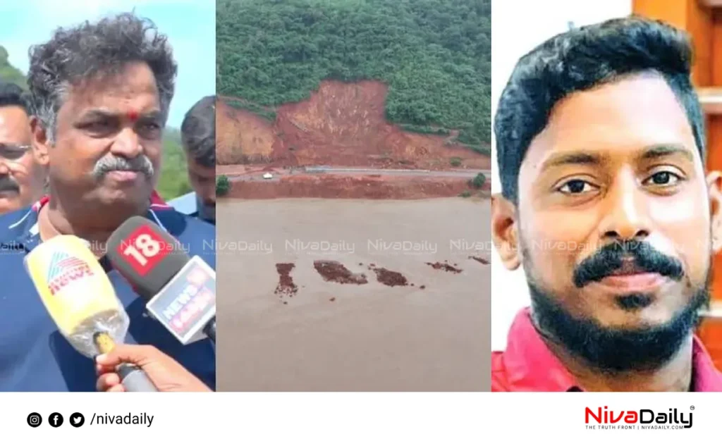 Shirur landslide, Arjun, search operation