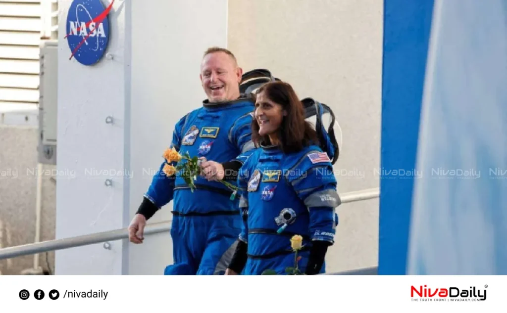 Sunita Williams space return