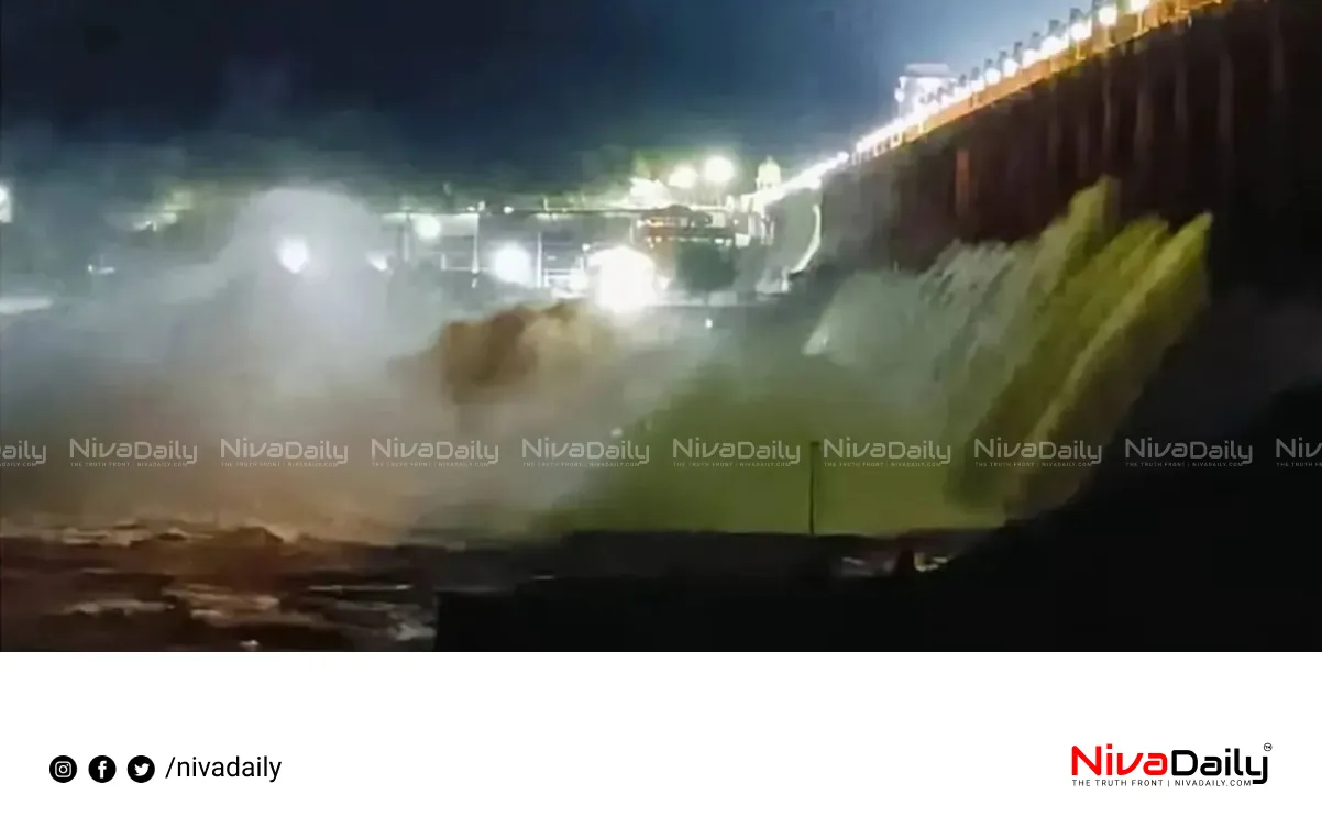 Thungabhadra dam gate burst