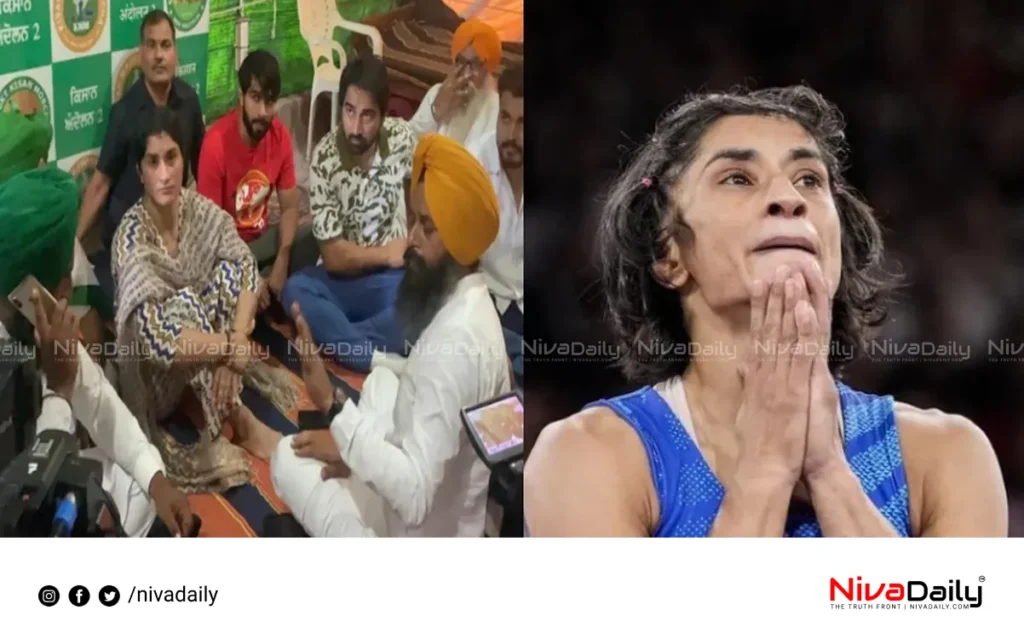 Vinesh Phogat farmers protest