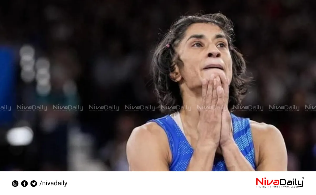 Vinesh Phogat Paris Olympics wrestling