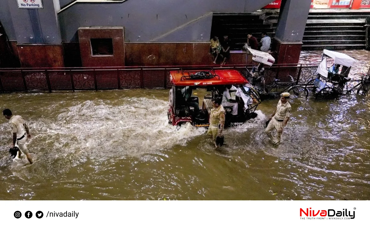 Delhi rain accident