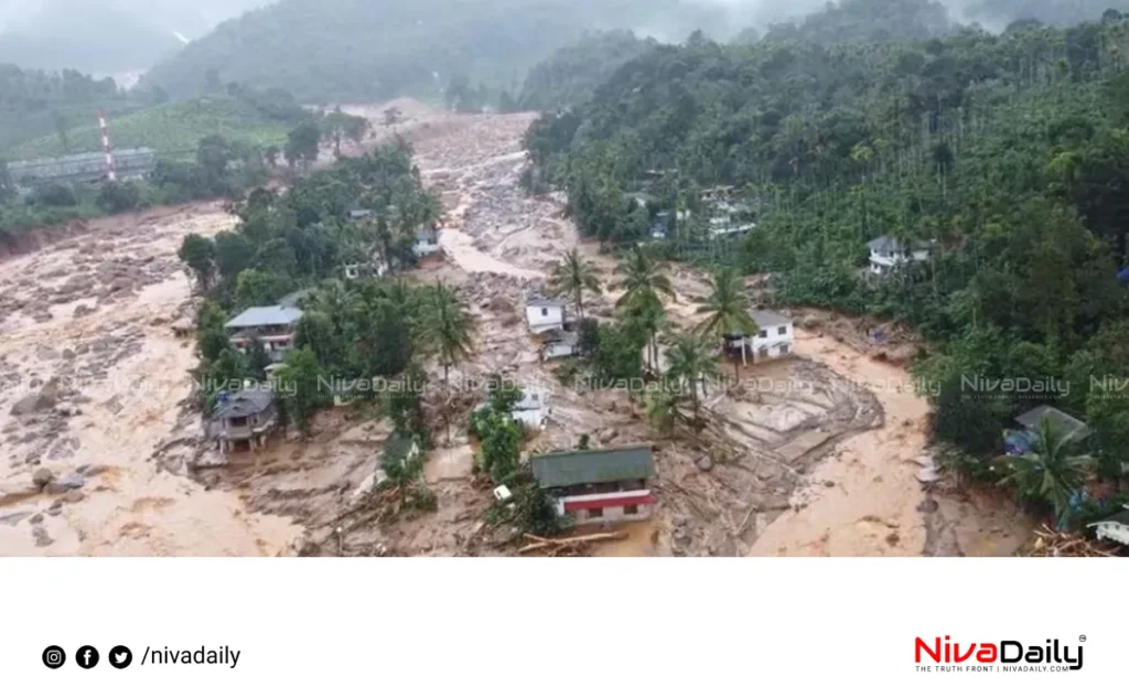 Wayanad landslide relief camp aid