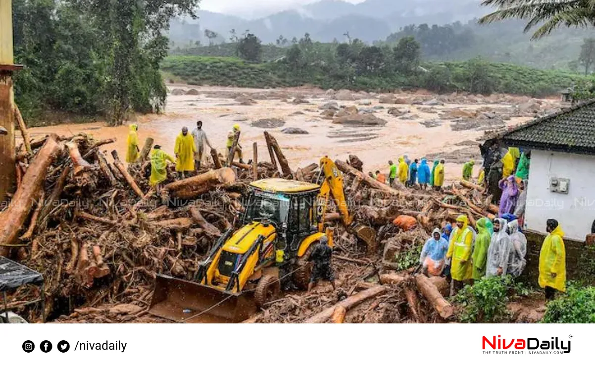 Kerala ministers relief camp visit