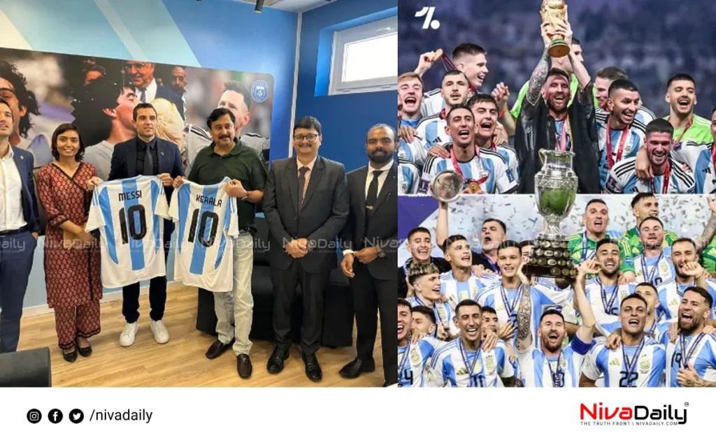 Argentina football team Kerala visit