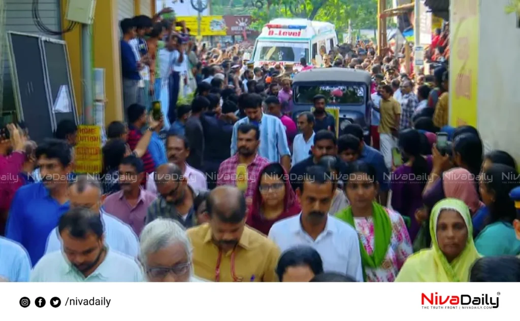 Arjun Kannadikkal funeral