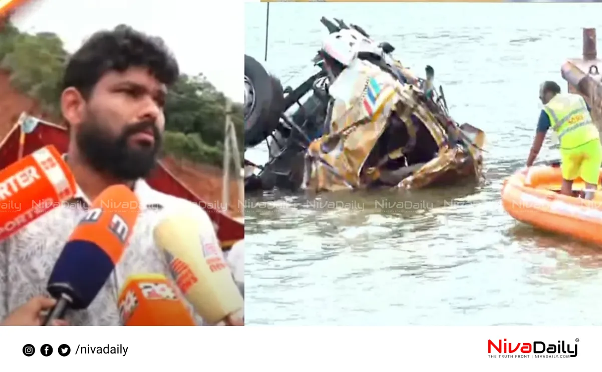 Arjun lorry found Shirur