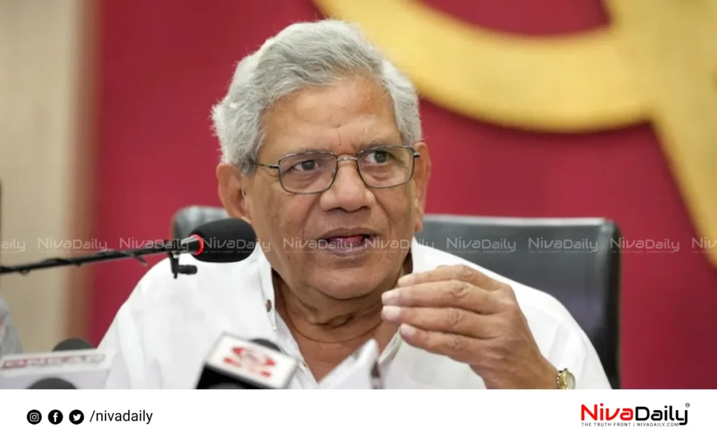 Sitaram Yechury demise